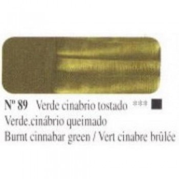 N.89 VERDE CINABRIO TOST. OLEO GOYA