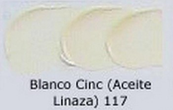N.117 OLEO REMBRANDT BLANCO DE CINC(L)