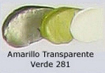 N.281 OLEO REMBRANDT AMAR.TRANSP.VERDE