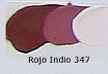 N.347 OLEO REMBRANDT ROJO INDIO