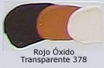 N.378 OLEO REMBRANDT ROJO OXIDO TRANS.
