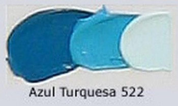 N.522 OLEO REMBRANDT AZUL TURQUESA