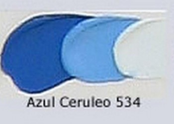 N.534 OLEO REMBRANDT AZUL CERULEO