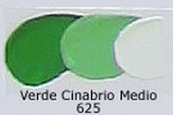 N.625 OLEO REMBRANDT VERDE CINABR.MED.