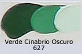 N.627 OLEO REMBRANDT VERDE CINABR.OSC.