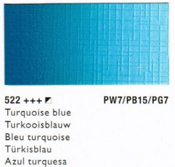 N.522 COBRA STUDY  AZUL TURQUESA