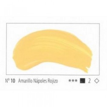 N.10 AMARILLO NAPOLES ROJIZO ACRILICO EXTRA FINO