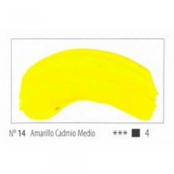 N.14 AMARILLO CADMIO MEDIO ACRILICO EXTRA FINO