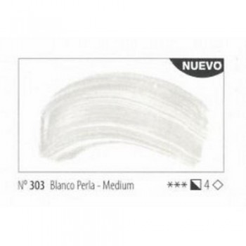 N.303 BLANCO PERLA-MEDIUM ACRILICO EXTRA FINO