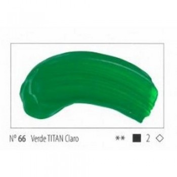 N.66 VERDE TITAN CLARO ACRILICO EXTRA FINO