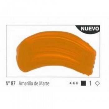 N.87 AMARILLO DE MARTE ACRILICO EXTRA FINO