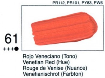 N.061 VALLEJO STUDIO - Rojo Veneciano (tono)