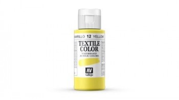 N.012 VALLEJO TEXTIL- Amarillo (Opaco) - Basic Color
