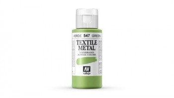 N.547 VALLEJO TEXTIL- Verde Metálico - Metallic Color