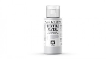 N.571 VALLEJO TEXTIL- Plata - Metallic Color