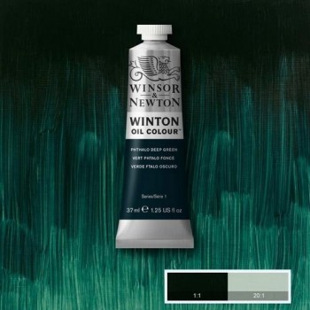 N.048 W&N OLEO WINTON 200ml VERDE FTALO OSCURO