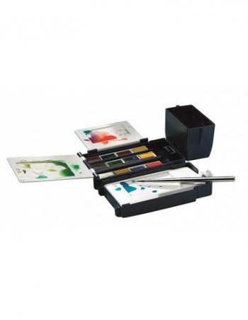 COTMAN CAJA CAMPO PLÁSTICA PORTATIL DE WINSOR&NEWTON