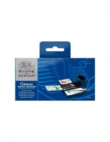 COTMAN CAJA CAMPO PLÁSTICA PORTATIL DE WINSOR&NEWTON