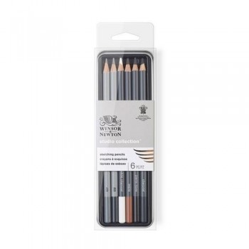 W&N SKETCHING PENCIL TIN SET