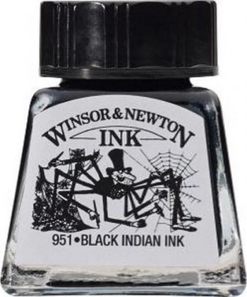 N.030 W&N TINTA NEGRO (ARAÑA)