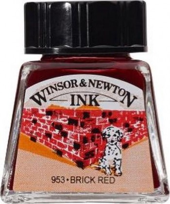 N.040 W&N TINTA 14ml ROJO LADRILLO