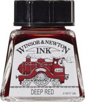 N.227 W&N TINTA 14ml ROJO OSCURO