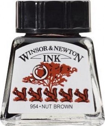 N.441 W&N TINTA 14ml PARDO NOGAL