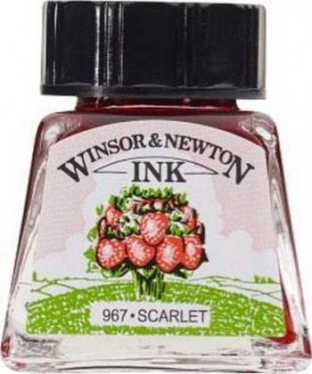 N.601 W&N TINTA 14ml ESCARLATA